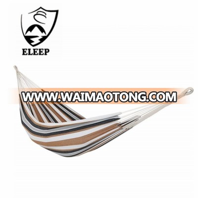 Portable Double Stripe Camping Outdoor Hammock For Indoor or Outdoor Patio Yard Porch (Calming Desert)